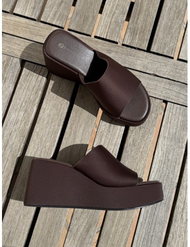 Sandalias con plataforma Palazzo Brown