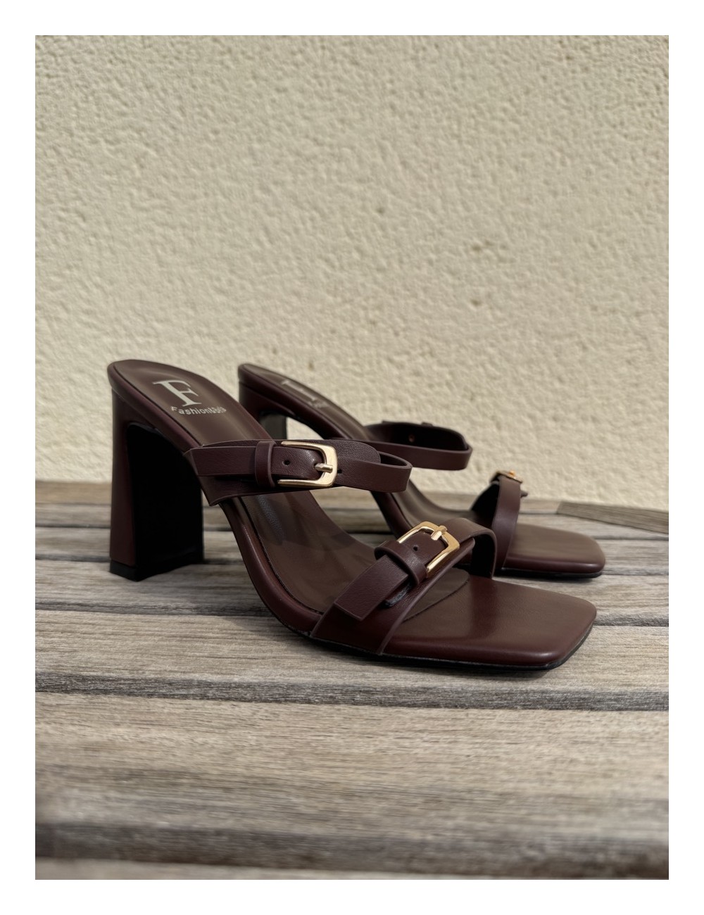 Sandalias de tacón Oriolo Brown