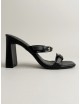 Sandalias de tacón Oriolo Noir