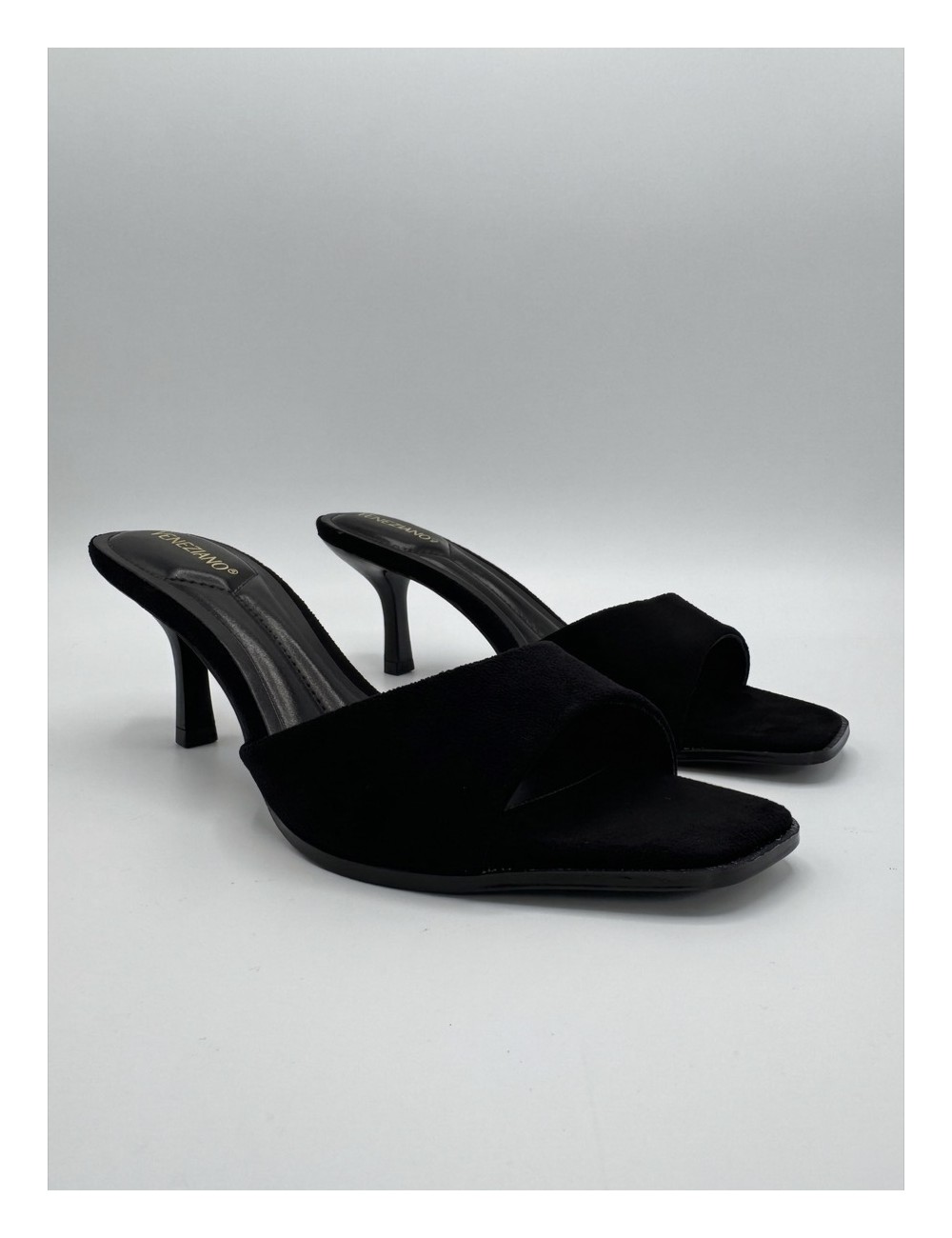 Sandalias de tacon fino Rocca Noir