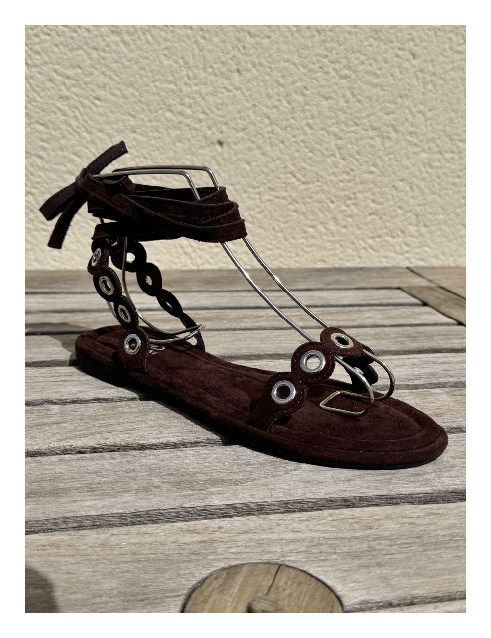 Sandalias con Adornos Tine Brown