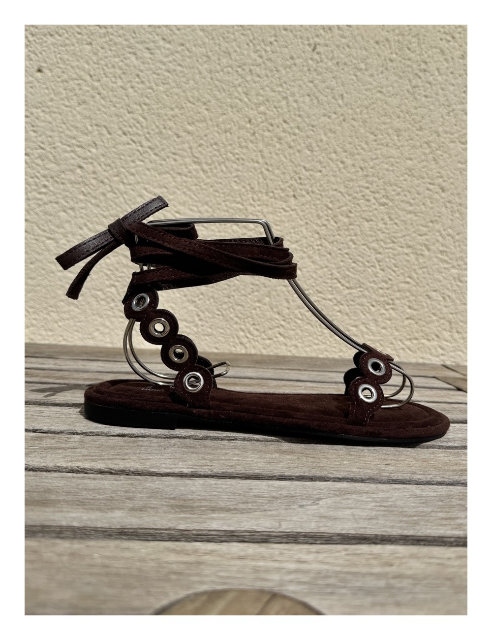 Sandalias con Adornos Tine Brown