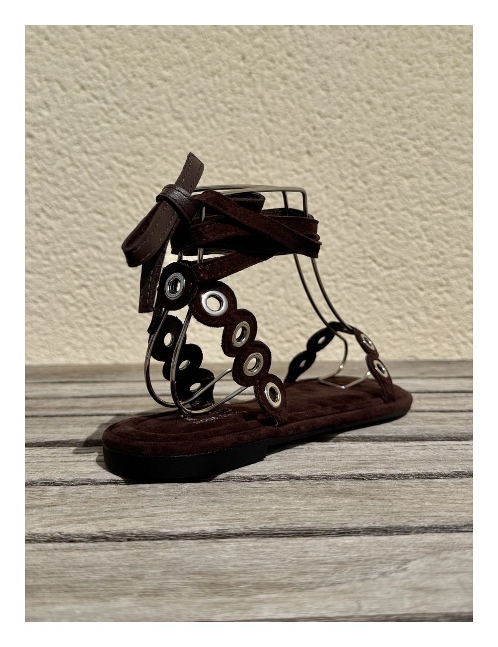 Sandalias con Adornos Tine Brown