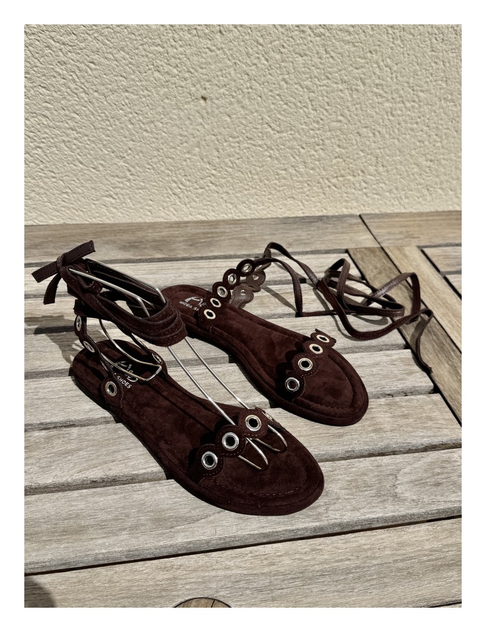 Sandalias con Adornos Tine Brown