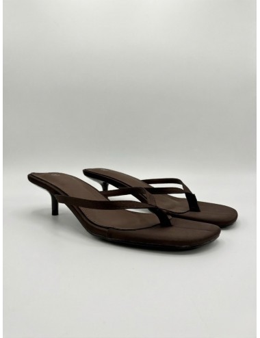 Sandalias de tacón fino Oliena Brown
