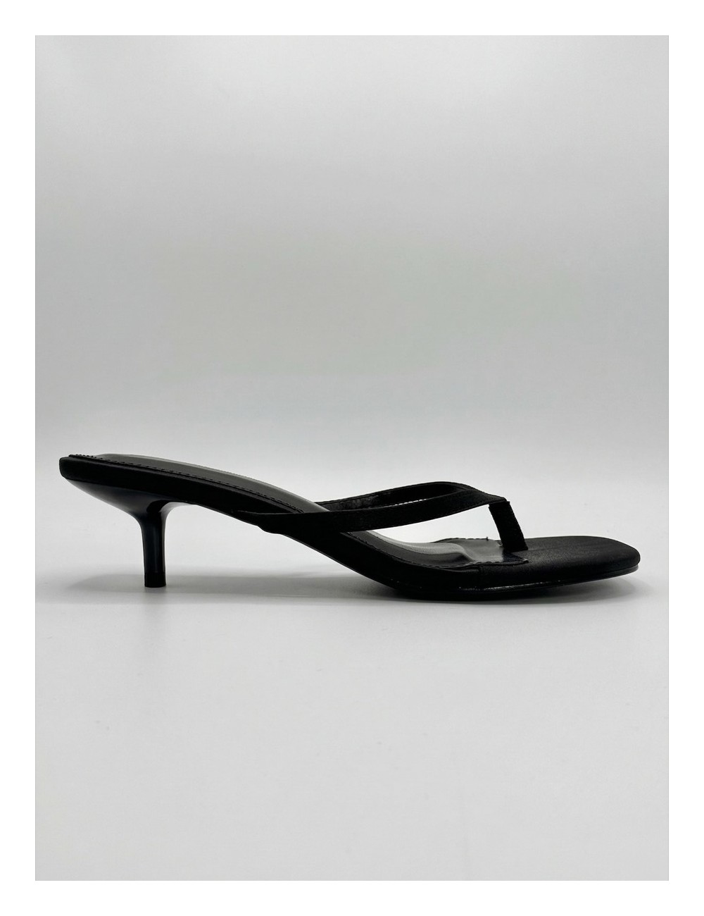 Sandalias de tacón fino Oliena Noir