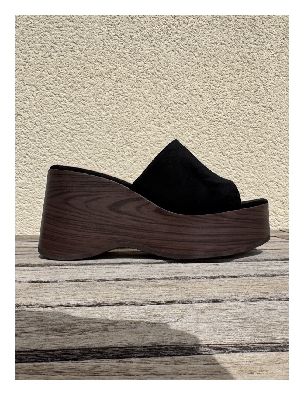 Sandalias con plataforma Tevere Noir