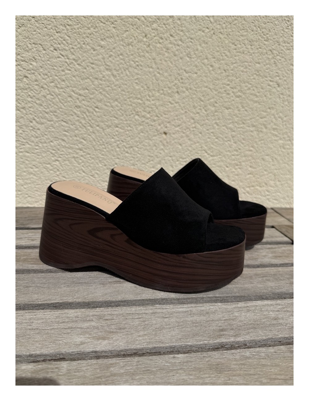 Sandalias con plataforma Tevere Noir