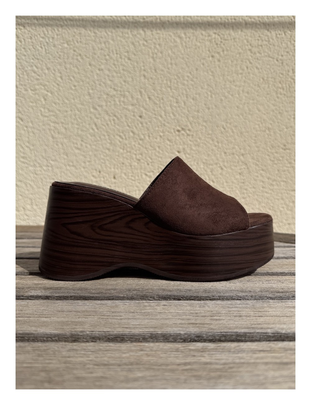 Sandalias con plataforma Tevere Brown