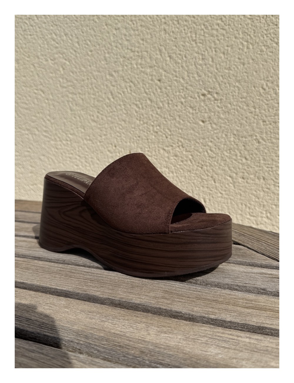 Sandalias con plataforma Tevere Brown