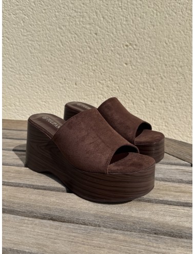 Sandalias con plataforma Tevere Brown