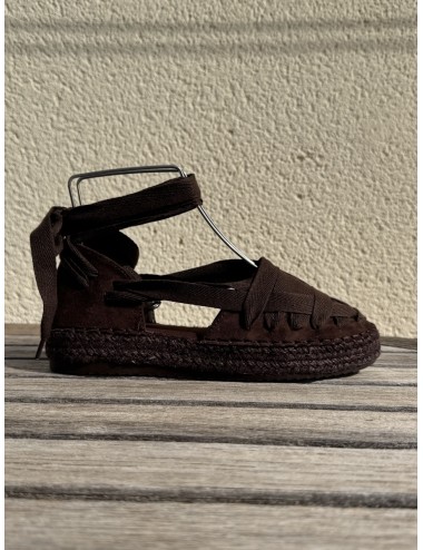 Alpargatas de Cintas al Tobillo Noci Brown