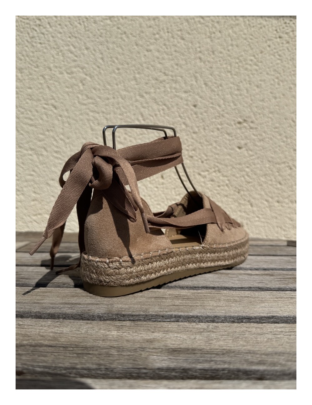 Alpargatas de Cintas al Tobillo Noci Kaki