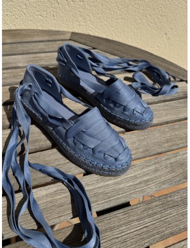 Alpargatas de Cintas al Tobillo Noci Blue