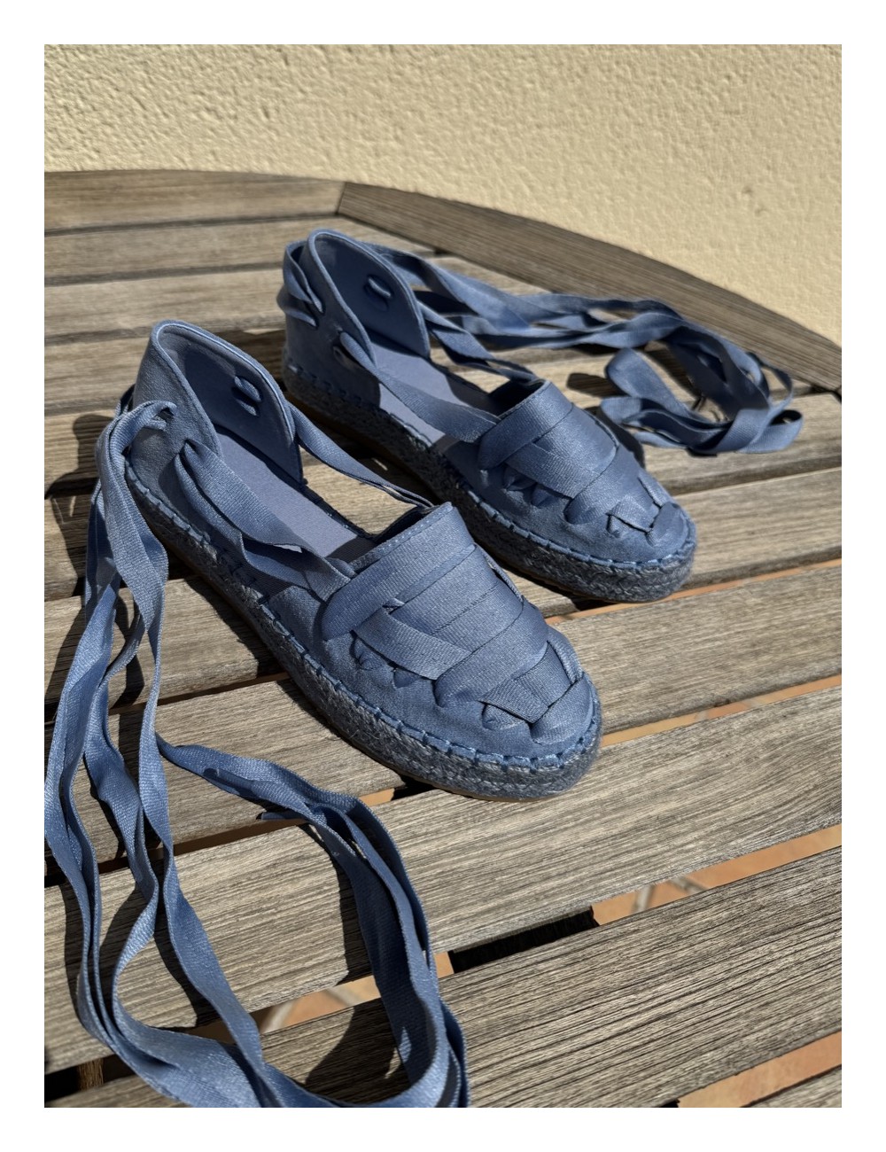 Alpargatas de Cintas al Tobillo Noci Blue
