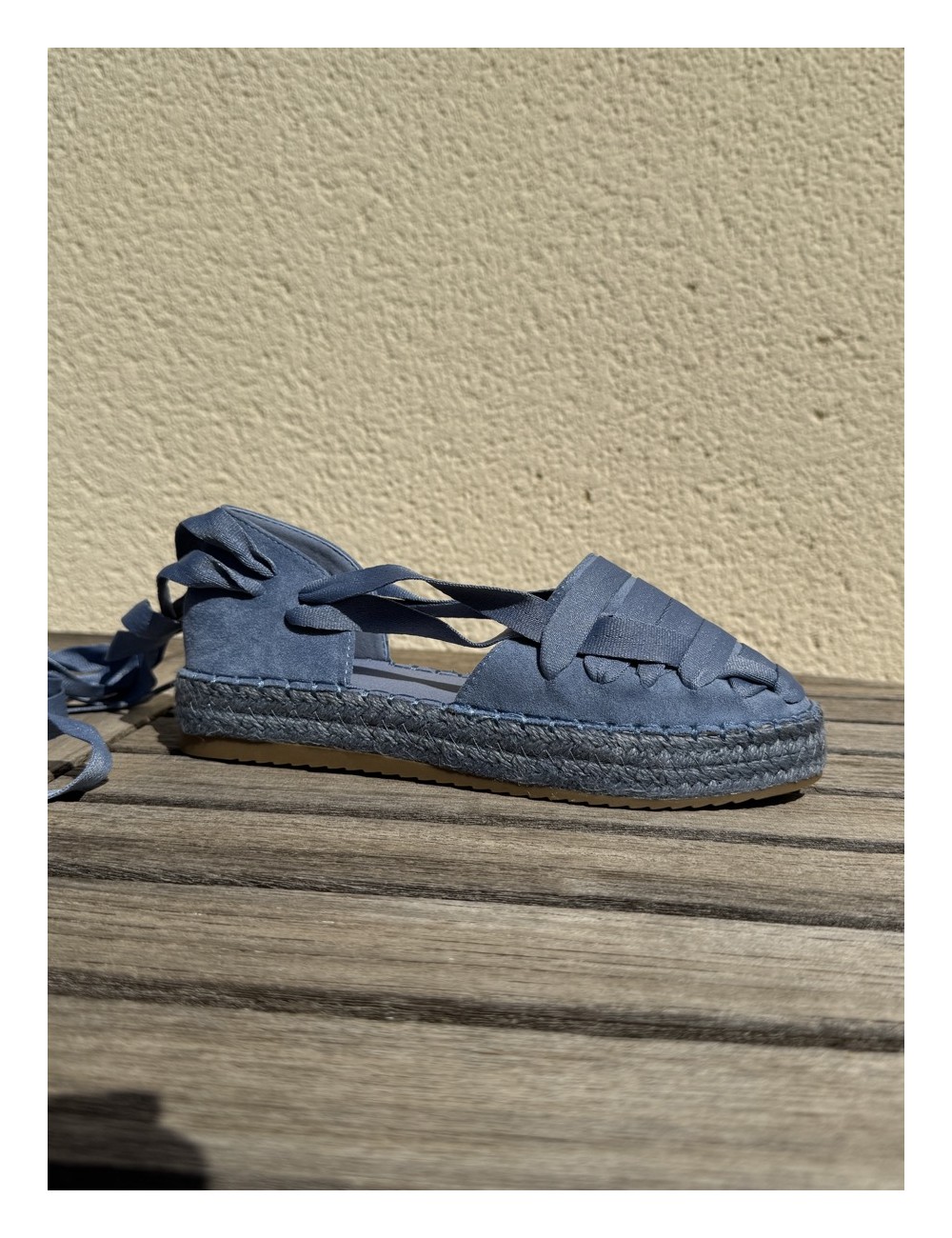 Alpargatas de Cintas al Tobillo Noci Blue