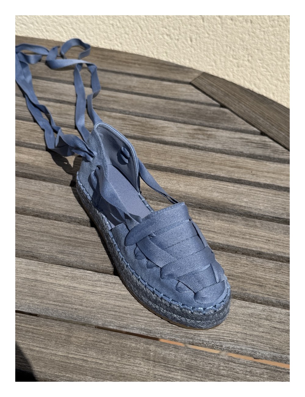 Alpargatas de Cintas al Tobillo Noci Blue