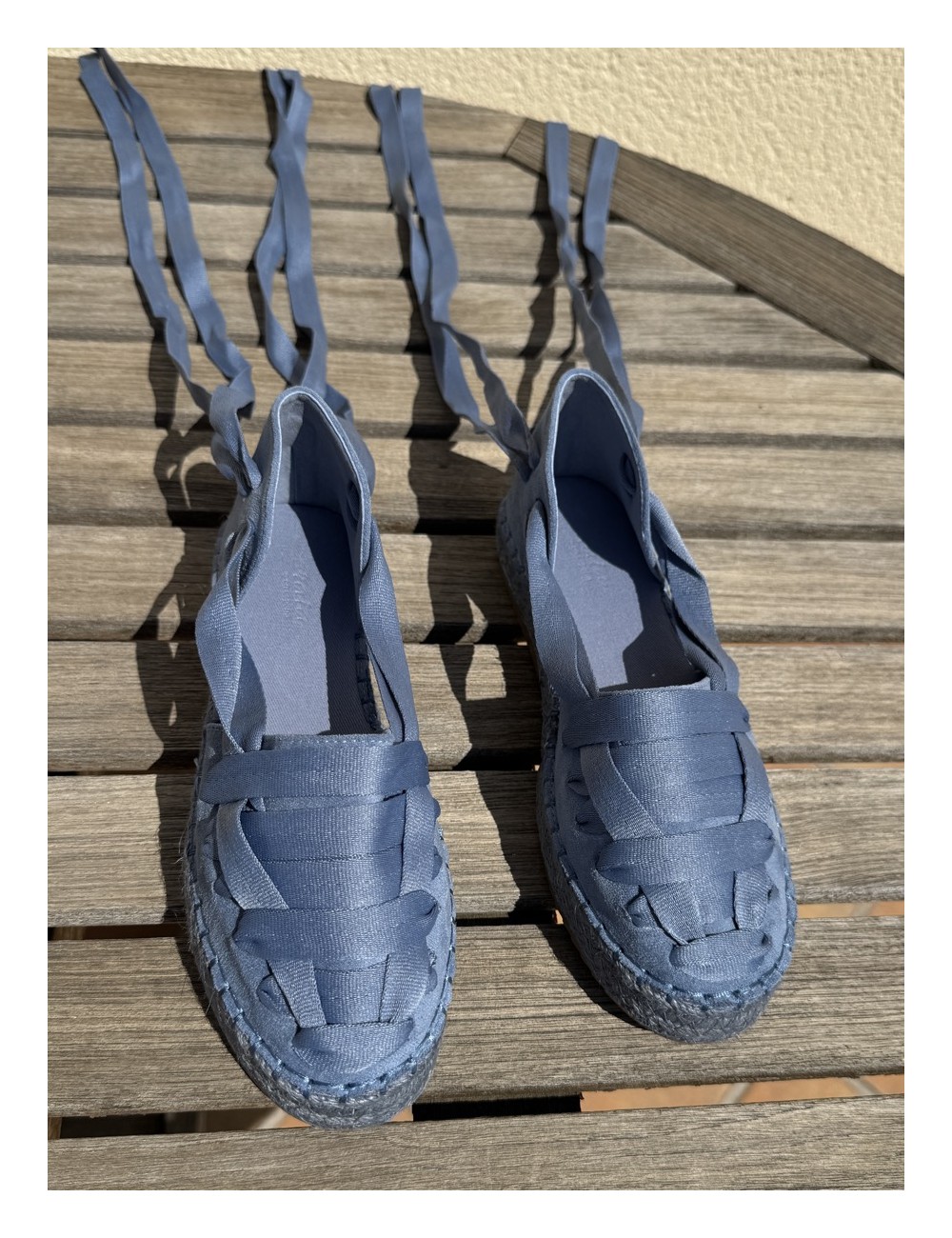 Alpargatas de Cintas al Tobillo Noci Blue