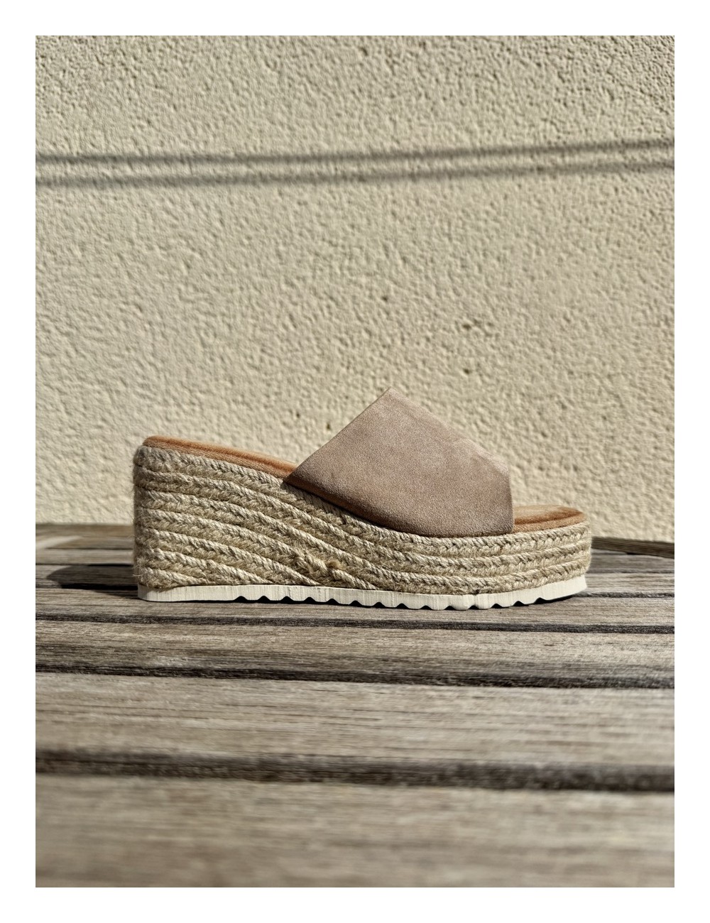 Sandalias con plataforma Sabini Khaki