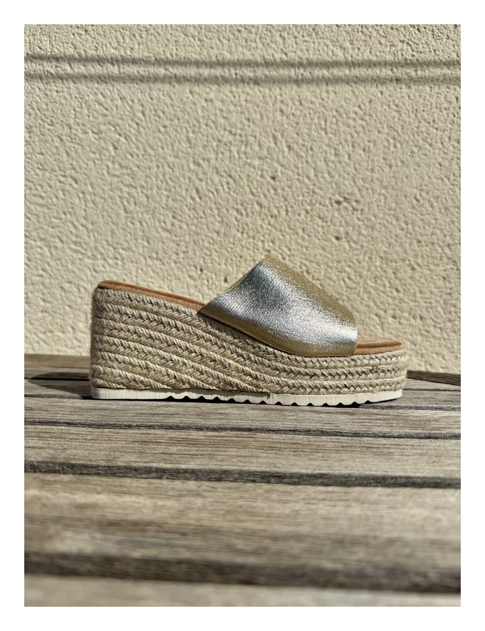 Sandalias con plataforma Sabini Gold