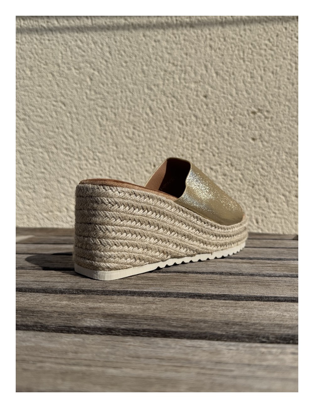 Sandalias con plataforma Sabini Gold