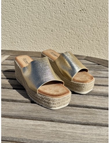 Sandalias con plataforma Sabini Gold