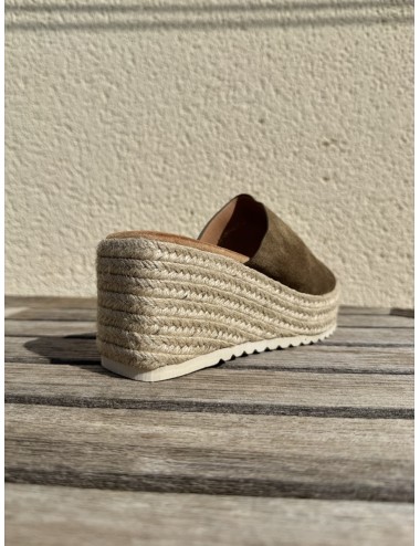 Sandalias con plataforma Sabini Green