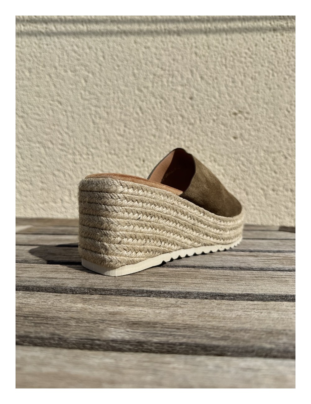 Sandalias con plataforma Sabini Green