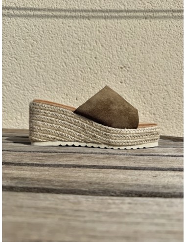 Sandalias con plataforma Sabini Green