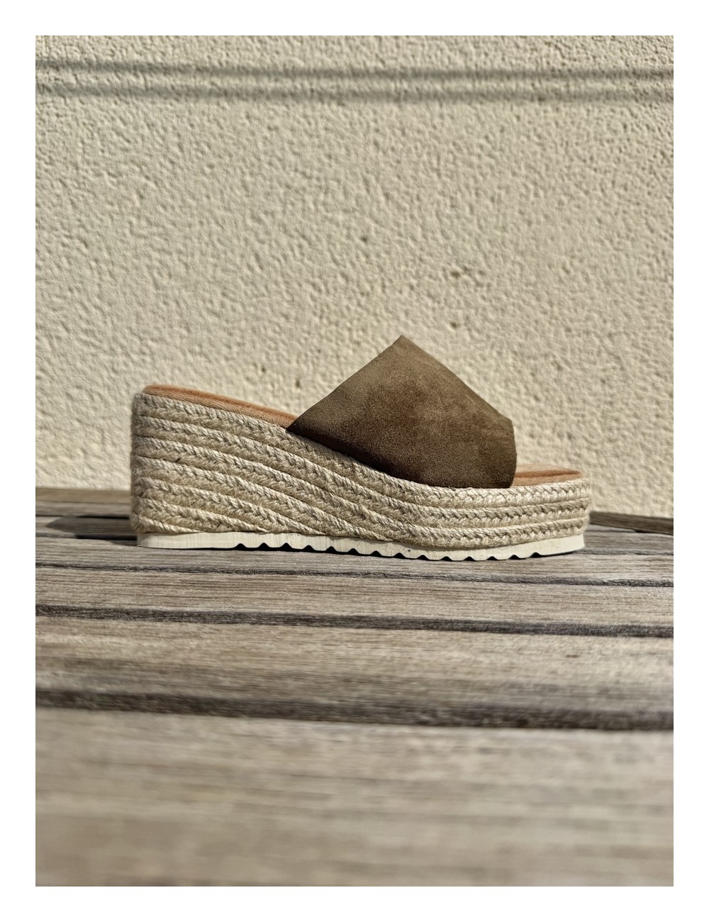 Sandalias con plataforma Sabini Green