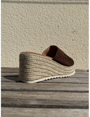 Sandalias con plataforma Sabini Brown