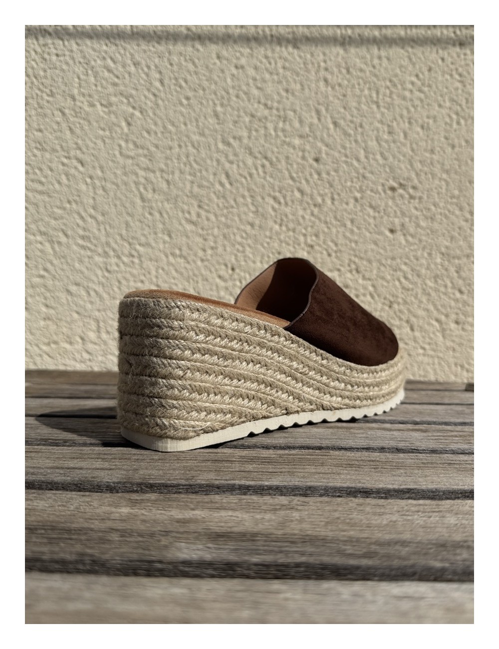 Sandalias con plataforma Sabini Brown