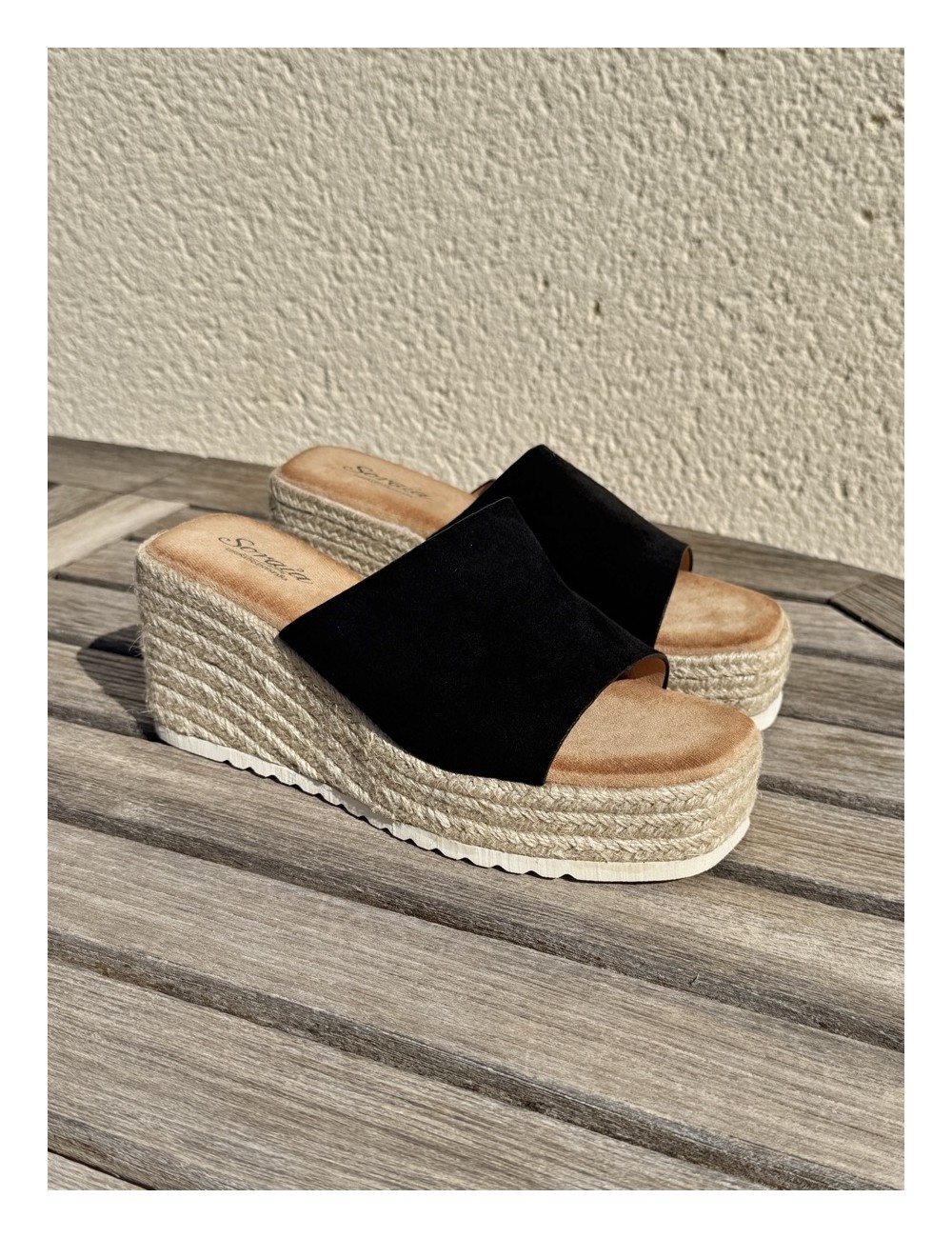 Sandalias con plataforma Sabini Noir